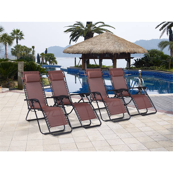 Arlmont & Co. Izyk Chairs Pool Lounge Chair Zero Gravity Recliner Zero